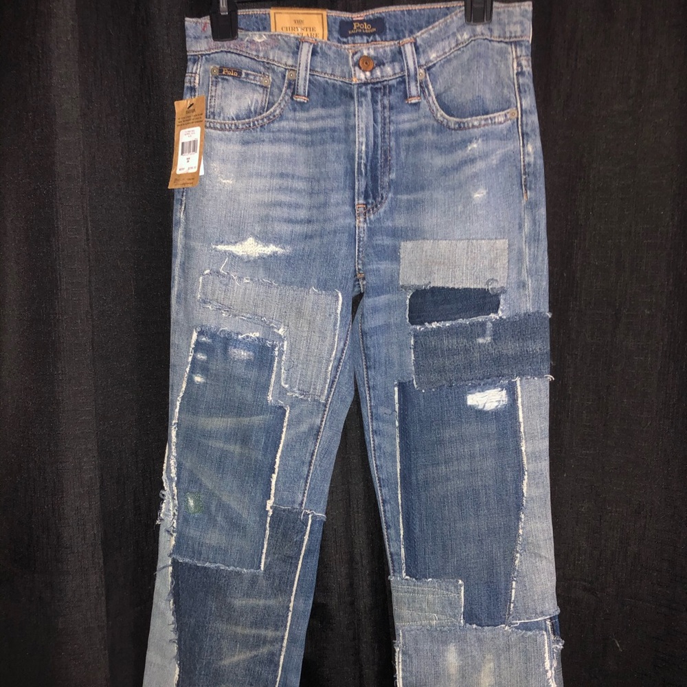 Polo patchwork pants - Picture 2 of 11